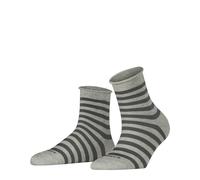 Burlington Damen Socken Swansea W Sso Baumwolle gemustert 1 Paar, Grau Storm Grey 3820, 36-41