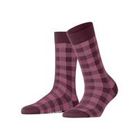 Burlington Damen Socken Vichy W So Baumwolle gemustert 1 Paar, Rot Burgundy 8326, 36-41