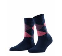 Burlington Damen Socken Whitby SO 24080-6156 36-41 Navy-Pink