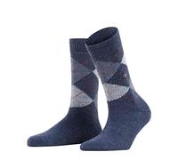 Burlington Damen Socken Whitby 36-41, Deep Blue (6222)