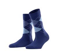 Burlington Damen Socken Whitby W So weich und warm gemustert 1 Paar, Blau Royal Blue 6051, 36-41