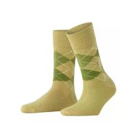 Burlington Damen Socken Whitby W So weich und warm gemustert 1 Paar, Grün Khaki 7206, 36-41