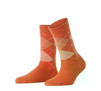 Burlington Damen Socken Whitby W So weich und warm gemustert 1 Paar, Rot Pumpkin 8912, 36-41