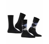 Burlington Damen Socken Everyday Mix SO 2P 22044-3000 36-41 Black