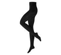 Burlington Damen Strumpfhose Cosy Cottage Baumwolle Wolle gemustert Schwarz 38-40 1 Stück