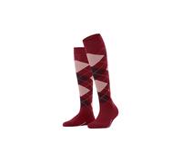 Burlington Damen Kniestrümpfe Marylebone W KH Wolle lang gemustert 1 Paar, Rot (Cranberry 8033) neu - umweltfreundlich, 36-41