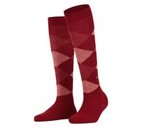 Burlington Damen-Kniestrümpfe Whitby – weich und warm, lang, gemustert – Rot 8226 36-41