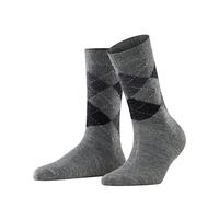 Burlington Damen Socken Whitby (24080) weich und warm gemustert Grau 3397 Gr. 36-41