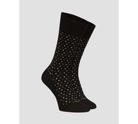 Burlington Herren Socken Dot M So Baumwolle gemustert 1 Paar, Schwarz Black 3000, 40-46