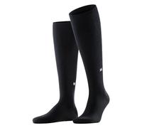 Burlington Herren Kniestrümpfe Dublin M KH Baumwolle lang einfarbig 1 Paar, Schwarz (Black 3000) neu - umweltfreundlich, 40-46