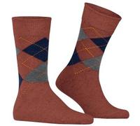 Burlington Dundee Socks Oran/Dunkelbl Gr 40/46 Damen