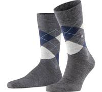 Burlington Tagessocke Edinburgh SO dunkelgrau/hellgrau Herren 1er, Größe 40-46