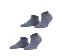Burlington Everyday 2-Pack Sneakersocken | aus weicher gekämmter Baumwolle
