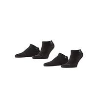 Burlington Everyday 2-Pack Sneakersocken Blickdicht Baumwolle (Bio)