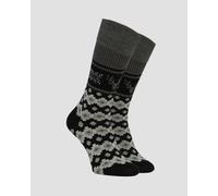 Burlington Fair Isle Joy So Wollsocken Für Herren 24762-3000 Schwarz;Print 45;43;41;46;44;42;40