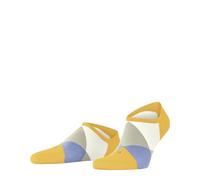 Burlington Herren Clyde M SN Baumwolle kurz Gemustert 1 Paar Sneakersocken, Gelb (Sun 1312), 40-46