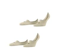 Burlington Herren Füßlinge, Multipack - Everyday IN, Anti-Slip Heel, einfarbig Beige 41-42 4er Pack (2x2P)