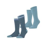Burlington Herren Everyday Stripe Mixed 2-Pack Socken Baumwolle