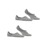 Burlington Herren Füßlinge 2er Pack Everyday 21072-3400 39-40 Light Grey