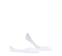 Burlington Herren Füßlinge Carrington M IN Baumwolle unsichtbar gemustert 1 Paar, Weiß (White 2000), 39-42