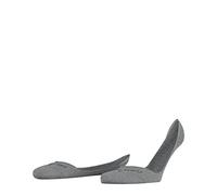 Burlington Herren Füßlinge Carrington M IN Baumwolle unsichtbar gemustert 1 Paar, Grau (Light Grey 3400), 39-42