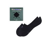 Burlington Füßlinge mit Stretch-Anteil im 2er-Pack Modell 'Everyday' in Black, Größe 39/40