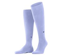 Burlington Herren Kniestrümpfe Dublin M Kh Baumwolle lang einfarbig 1 Paar, Mehrfarbig Lightblue 6257, 40-46