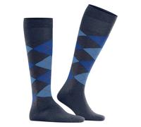 Burlington Herren Kniestrümpfe Edinburgh 21725-6688 40-46 Dark Blue Mel.