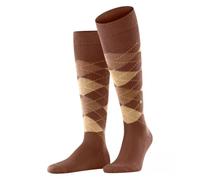 Burlington Herren Kniestrümpfe Preston M Kh warm und weich lang gemustert 1 Paar, Braun Hazelnut 5005, 40-46