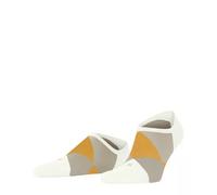 Burlington Herren Sneakersocken Clyde M Sn Baumwolle kurz gemustert 1 Paar, Weiß Off-White 2040, 40-46