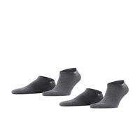 Burlington Sneakersocken »Everyday 2-Pack« (2-Paar) aus weicher gekämmter Baumwolle, anthra.mel (3081)
