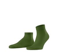 Burlington Herren Sneakersocken Palace Street M Sn Baumwolle kurz einfarbig 1 Paar, Grün Fir Green 7656, 40-46