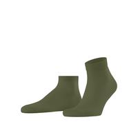 Burlington Herren Sneakersocken Palace Street M Sn Baumwolle kurz einfarbig 1 Paar, Grün Salvia 7472, 40-46