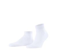 Burlington Herren Sneakersocken Palace Street M Sn Baumwolle kurz einfarbig 1 Paar, Weiß White 2000, 40-46