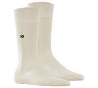 Burlington Herren Socken 2er Pack - DUBLIN, Kurzstrumpf, Logo, One Size, einfarbig Beige 40-46