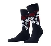 Burlington Herren Socken Aloha Breeze M So Baumwolle gemustert 1 Paar, Blau Marine 6120, 40-46