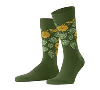 Burlington Herren Socken Aloha Breeze M So Baumwolle gemustert 1 Paar, Grün Fir Green 7656, 40-46