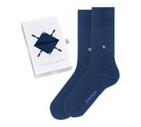Burlington Herren Socken Basic Uni Gift Box M SO Baumwolle einfarbig 2 Paar, Mehrfarbig (Sortiment 0040), 40-46