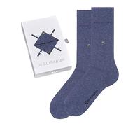 Burlington Herren Socken Basic Uni Gift Box M SO Baumwolle einfarbig 2 Paar, Mehrfarbig (Sortiment 0050), 40-46