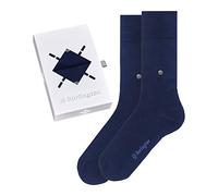 Burlington Herren Socken Basic Uni Gift Box M SO Baumwolle einfarbig 2 Paar, Mehrfarbig (Sortiment 0040), 40-46