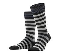 Burlington Herren Socken Blackpool M So Baumwolle gemustert 1 Paar, Schwarz Black 3000, 40-46