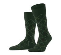 Burlington Herren Socken Christmas Tree M So Baumwolle gemustert 1 Paar, Grün Eucalyptus 7502, 40-46