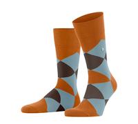Burlington Herren Clyde M SO Baumwolle Gemustert 1 Paar Socken, Orange (Blush 8415) neu-umweltfreundlich, 40-46