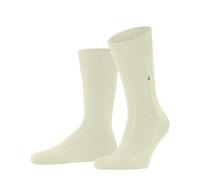 Burlington Herren Socken Dover M So Wolle einfarbig 1 Paar, Mehrfarbig Ivory 2062, 40-46