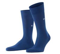 Burlington Herren Socken - DUBLIN, Kurzstrumpf, Logo, One Size, einfarbig Blau (Night blue) 40-46