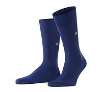 Burlington Herren Socken Dublin M SO Baumwolle einfarbig 1 Paar, Blau (Night Blue 6583) neu - umweltfreundlich, 40-46