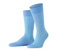 Burlington Herren Socken Duke Street M So Baumwolle einfarbig 1 Paar, Blau Cornflower Blue 6554, 40-46