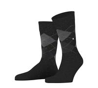 Burlington Herren Socken Dundee M So Wolle gemustert 1 Paar, Grau Anthracite Melange 3080, 40-46