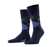 Burlington Herren Socken Edinburgh Wolle gemustert Royal Gr. 48