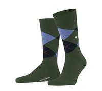 Burlington Herren Socken Edinburgh M So Wolle gemustert 1 Paar, Grün Asparagus 7045, 40-46